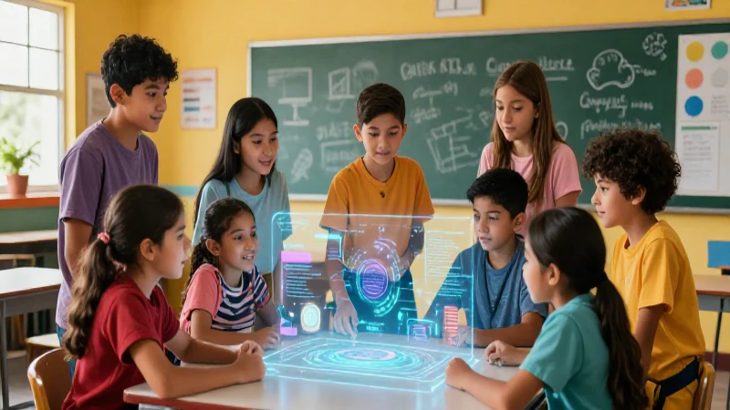 Estudiantes mexicanos colaboran con holograma