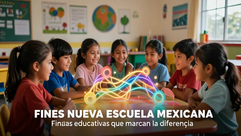 La Nueva Escuela Mexicana: Fines educativos que marcan la diferencia 3 Fines de la NEM: educación con impacto