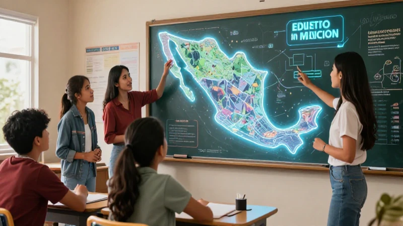 Revolutionary New Approach to Geography Education in Mexico 4 Nuevo enfoque geográfico en México