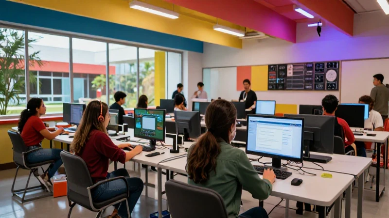 Escuela Mexicana: Innovación y calidad educativa en infraestructura 3 Escuela mexicana moderna con luz dinámica y tecnología avanzada