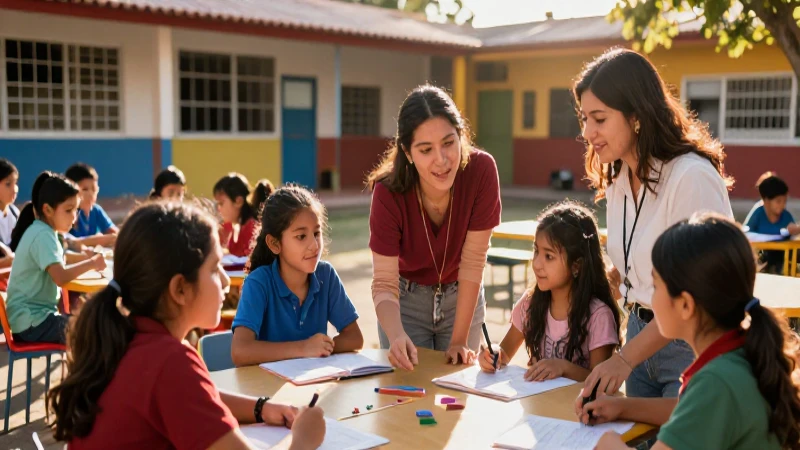Colaboración educativa en la Nueva Escuela Mexicana