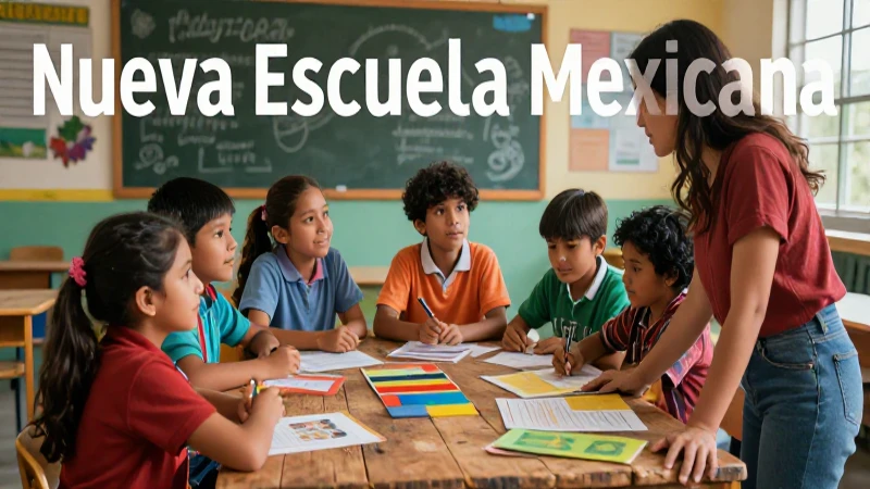 Educación mexicana moderna, vibrante y dinámica
