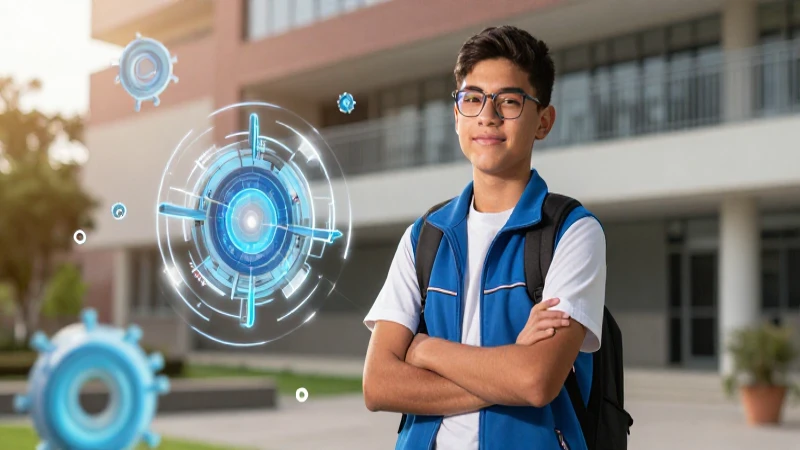 Nueva escuela mexicana: Bachillerato de excelencia para tu futuro 4 Joven mexicano estudiando con luz digital