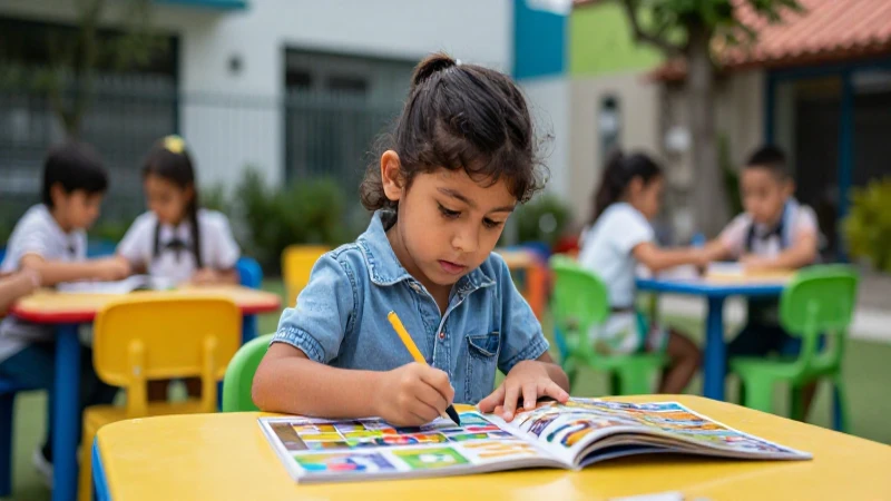 Niño mexicano aprende con estilo y vitalidad