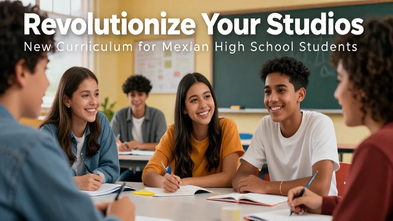 Currículo educativo innovador para estudiantes mexicanos