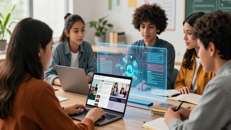 Imagen de aula mexicana innovadora y vibrante