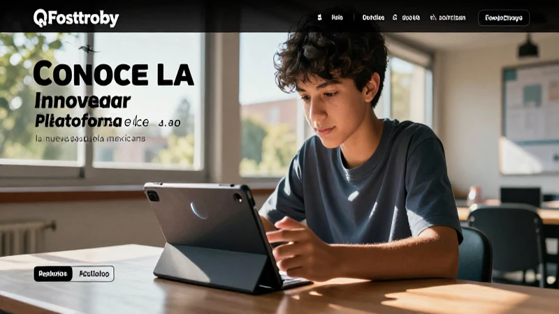 Cómo usar la plataforma educativa mexicana