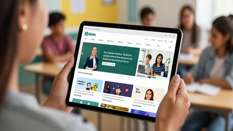 Conoce los mejores recursos para la Nueva Escuela Mexicana 6 Maestra mexicana con tablet, enseñando digitalmente