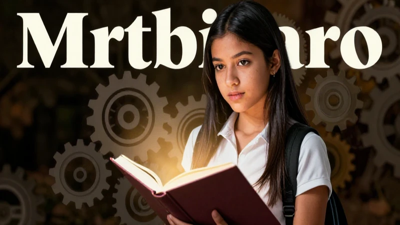 Estudiante mexicano con libro brillante en diseño profesional