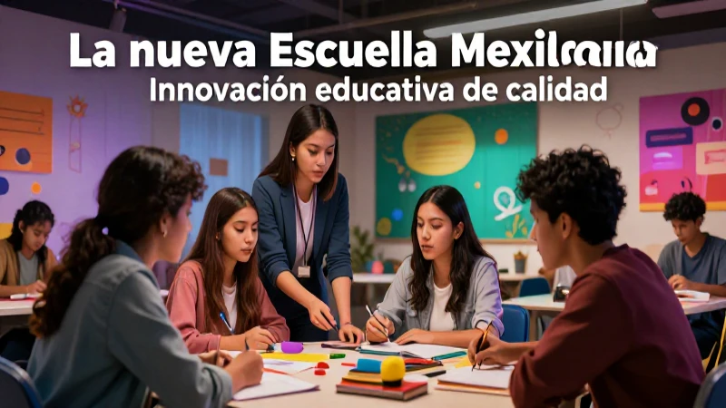 La nueva escuela mexicana en Tlaxcala: innovaci贸n educativa de calidad 5 Nueva Escuela Mexicana: Innovaci贸n educativa en Tlaxcala