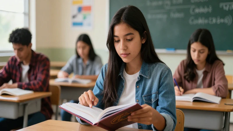 Conoce el primer tomo de la impresionante Nueva Escuela Mexicana 4 Joven estudiante mexicano interactúa en ambiente académico