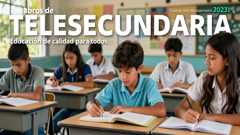 Telesecundaria: Educación de calidad 2023