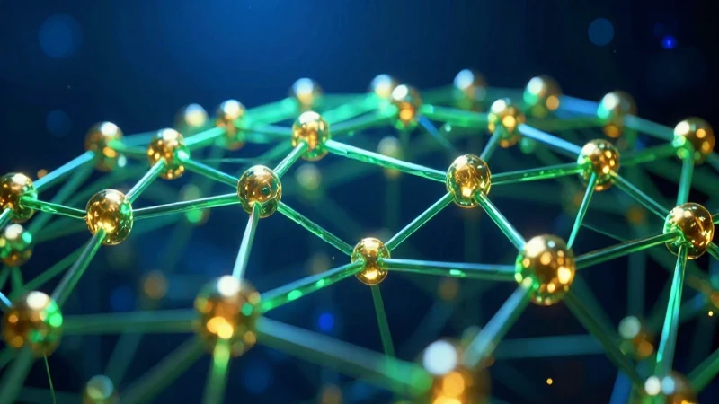 Estructura molecular dinámica, luminosa y detallada