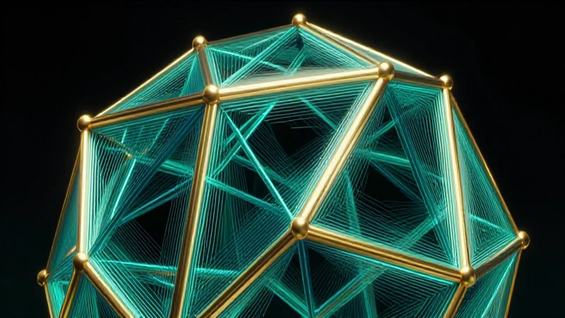 ¡Domina las diagonales del pentágono y expande tu conocimiento matemático! 3 Pentágono geométrico vibrante y detallado en 8k