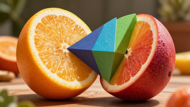 Qué es un número fraccionario Dame un ejemplo claro 3 Fracciones ilustran divisiones de frutas coloridas
