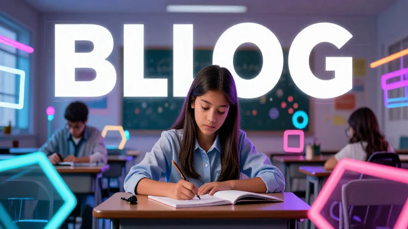 Domina los números decimales: guía completa y ejemplos prácticos 3 Estudiante atractivo en aula mexicana futurista