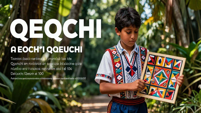 Aprende los números Qeqchi del 1 al 100