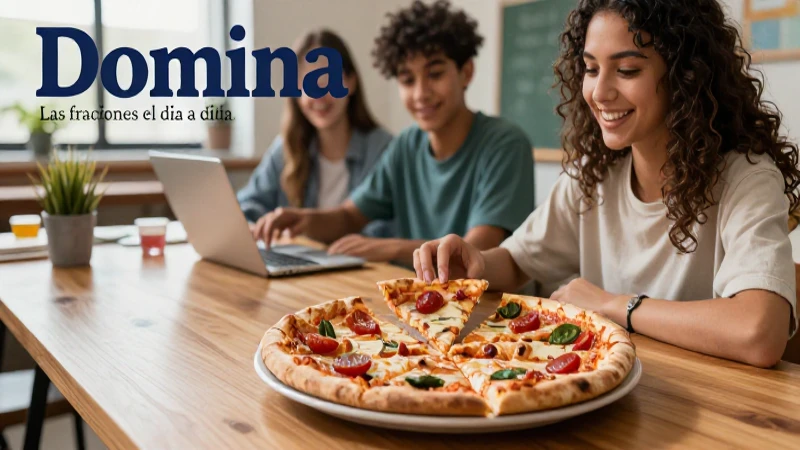 Domina las fracciones y su utilidad en la vida real 3 Fracciones aplicadas a la vida diaria