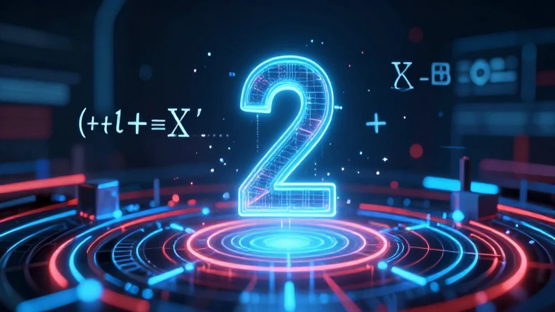 Ilustración holográfica educativa de alta calidad con matemáticas