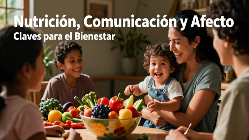 Nutrición, Comunicación y Afecto: Claves para el Bienestar 5 Nutrición, afecto y comunicación impulsando el bienestar familiar