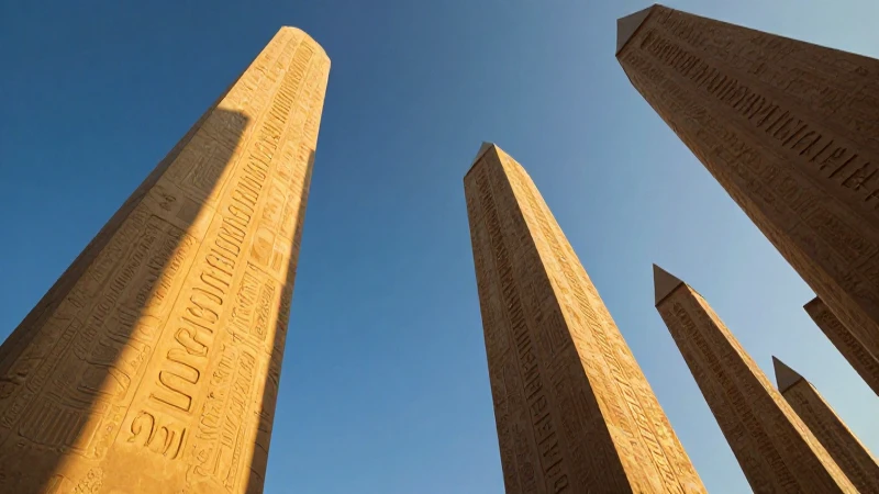 Obeliscos: Definición y Concepto Esencial Explicado 4 Obeliscos antiguos: su simbolismo y majestad