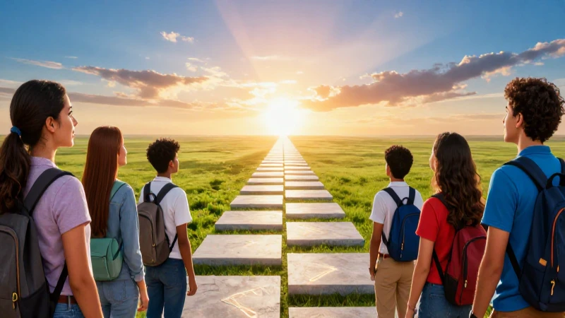 Objetivo General: Definición, Función y Ejemplos Clave 5 Jóvenes mexicanos buscando su futuro académico