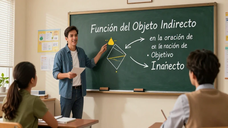 Función esencial del Objeto Indirecto