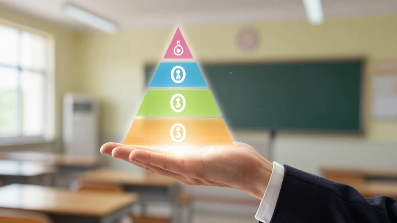 Manos profesionales en aula moderna con iluminación impactante