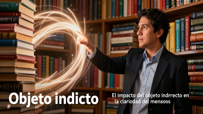 Objeto indirecto: clave para la claridad del mensaje