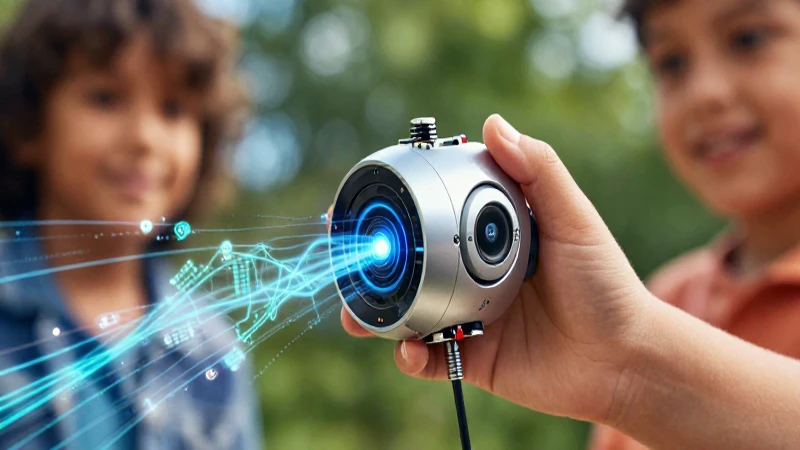 Conoce la importancia del objeto técnico en la era digital 5 Manos infantiles con tecnología brillante y vibrante