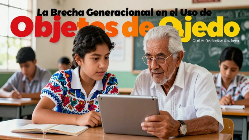 Estudio la brecha generacional digital