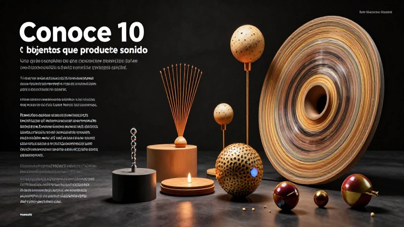 Objeto sonoro en diseño cultural mexicano