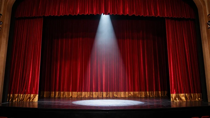 Obra de teatro: Descubre qué es y sus mejores ejemplos 3 Gran escenario teatral dramático