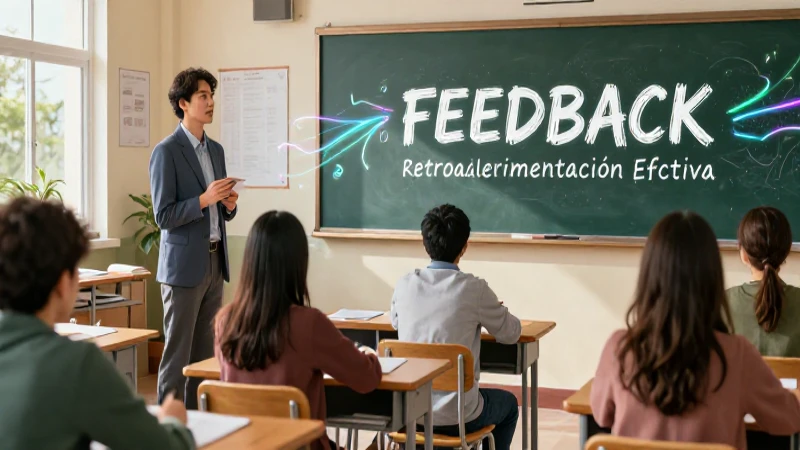 Cómo lograr retroalimentación efectiva en observación de clases 4 Observación de clases: cómo dar feedback efectivo