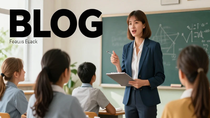 Cómo lograr retroalimentación efectiva en observación de clases 6 Educador profesional recibe retroalimentación en clase moderna