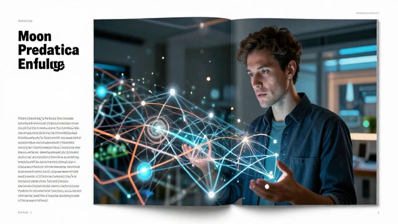 Educador moderno en una red de datos holográfica