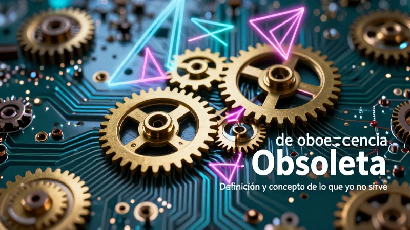 Obsoleta: Definición y concepto de lo que ya no sirve 3 Definición y tipos de obsolescencia