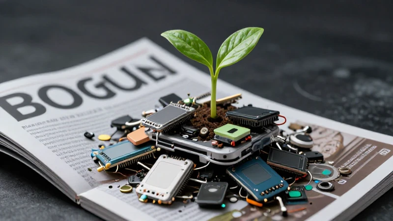 Obsoleta: Definición y concepto de lo que ya no sirve 7 Brote verde emerge de tecnología desechada