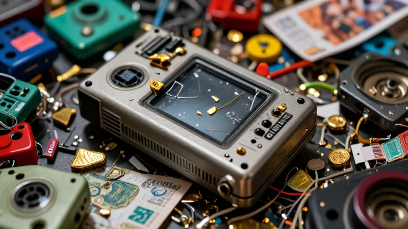 Obsoleta: Definición y concepto de lo que ya no sirve 4 Desecho tecnológico y oro decadente cinemático