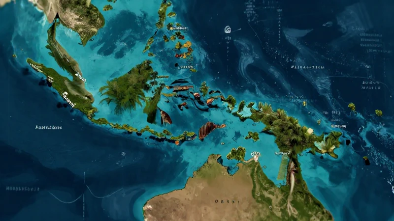 Oceania: Información, características, clima, fauna y más 3 Archipiélagos tropicales de Oceanía, mapas y vida