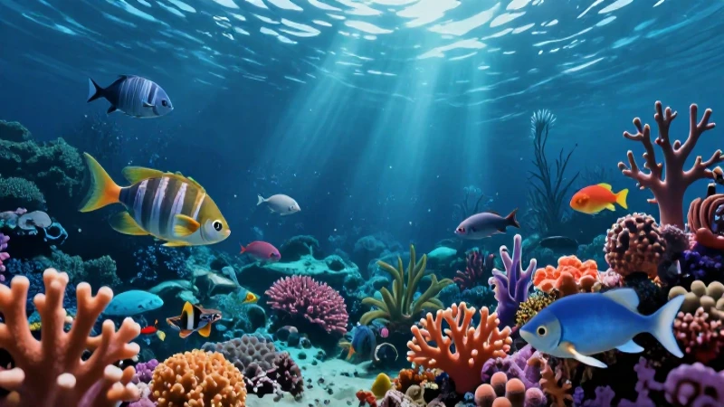 Oceánico: características, tipos, flora y fauna explicados 8 Ecosistema marino tropical vibrante y dinámico