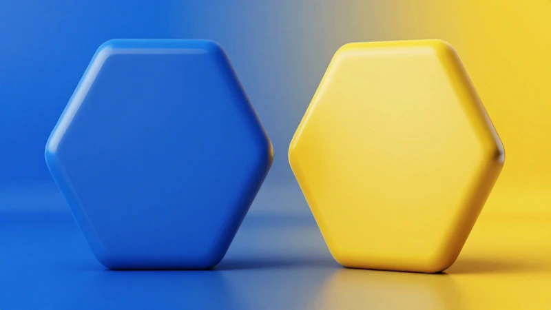 Octágonos geométricos comparados con estilo académico