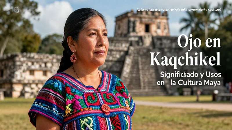Saberes Kaqchikel: preservación cultural Maya