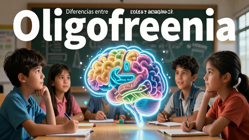 Diferencias entre oligofrenia y retraso mental