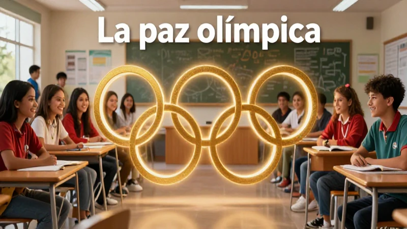 Olimpiada: qué es, definición y concepto explicado 4 La paz olímpica en la educación