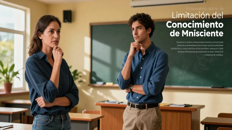 Omnisciente: Definición y Concepto Clave Explicado 6 El conocimiento humano siempre tiene límites