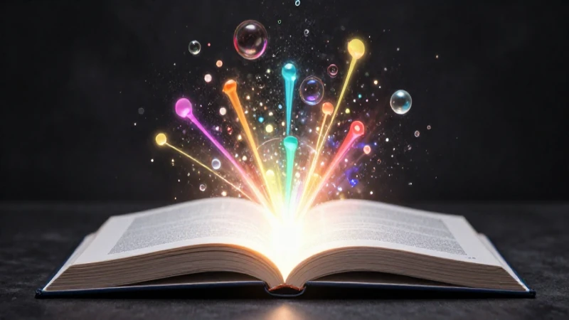 Onírico: Definición y conceptos en la literatura actual 8 Libro brillante, surrealismo, luz vibrante y modernidad académica