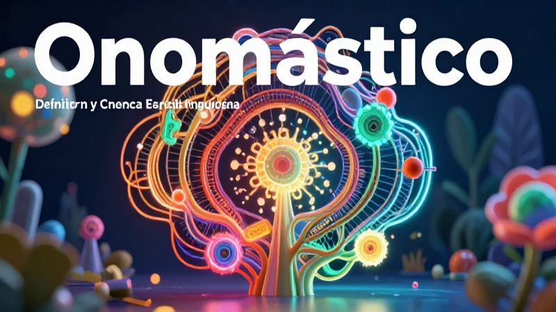 Definición y ramas de la onomástica