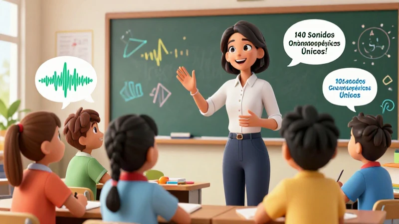Onomatopeya Ejemplo: 50 Sonidos Onomatopéyicos Únicos 3 Las onomatopeyas añaden vida y sonido al lenguaje