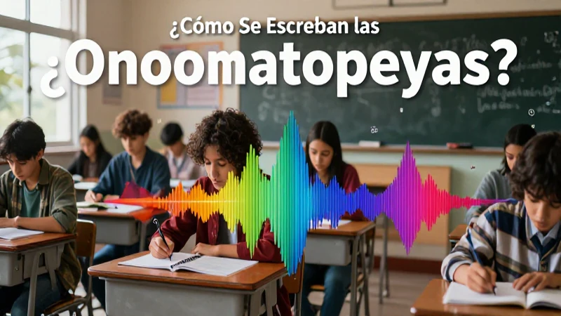 Onomatopeya Ejemplo: 50 Sonidos Onomatopéyicos Únicos 9 Guía educativa de 50 onomatopeyas únicas